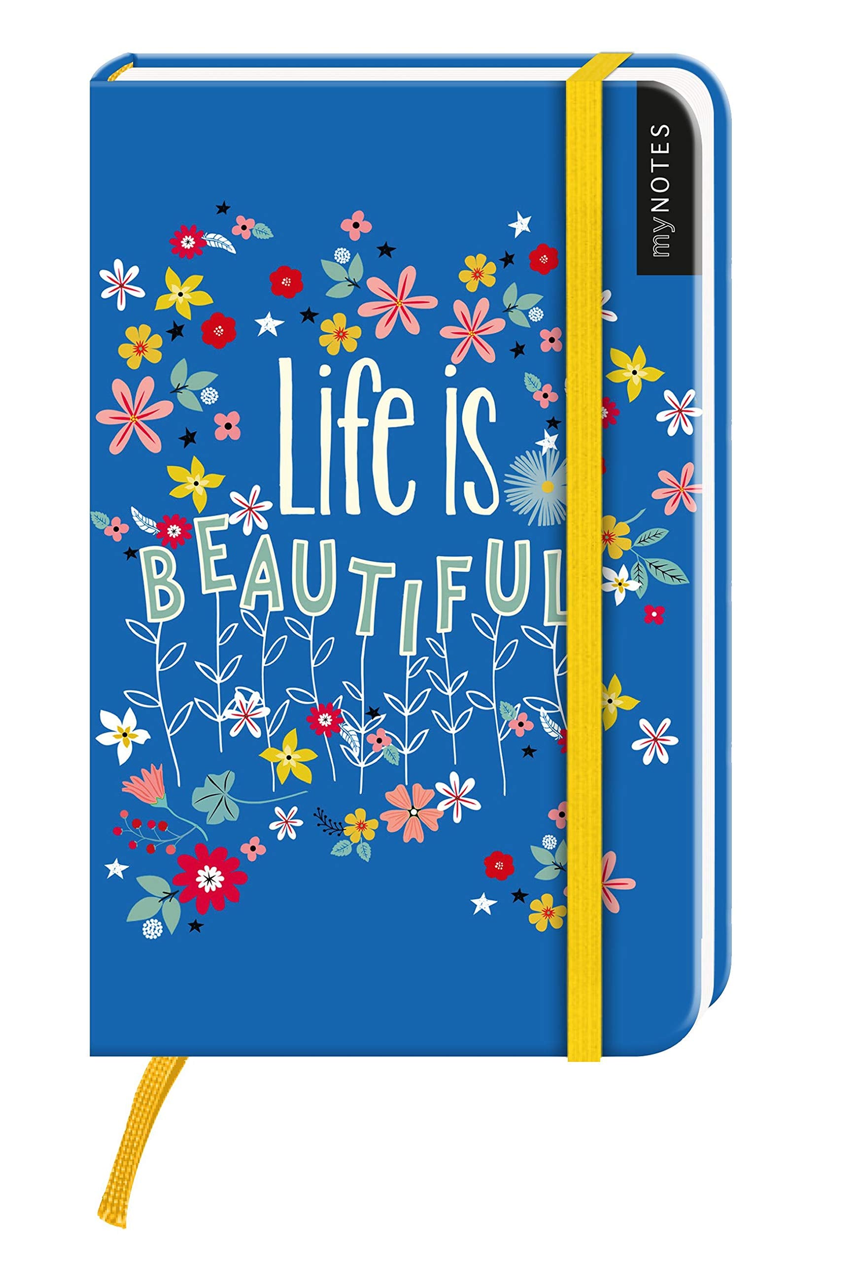 myNotes: Life is beautiful / Notizbuch klein / blanko Living & Furnishing