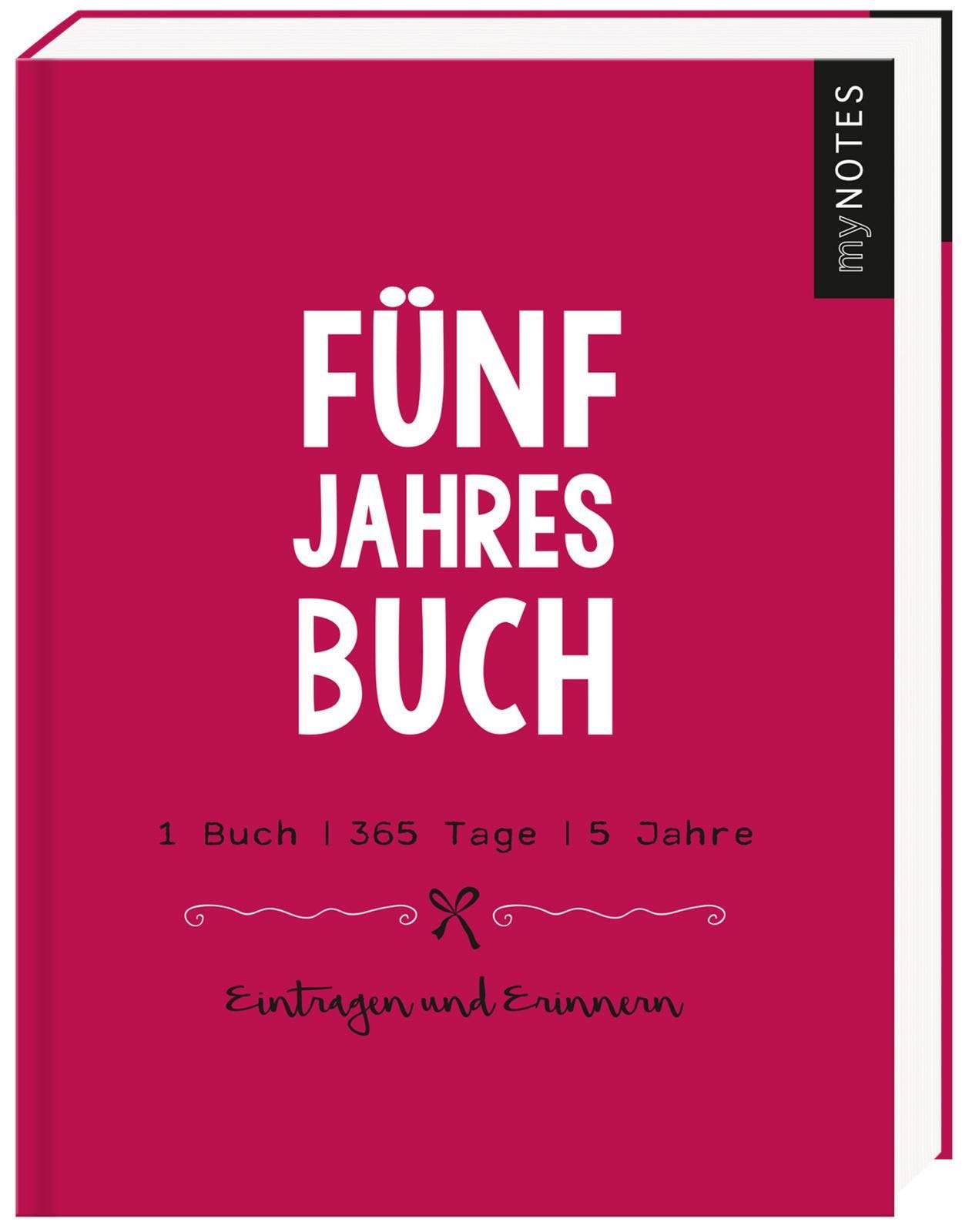 Fünf Jahres Buch: 1 Buch 365 Tage 5 Jahre. Eintragen - Erinnern. Living & Furnishing
