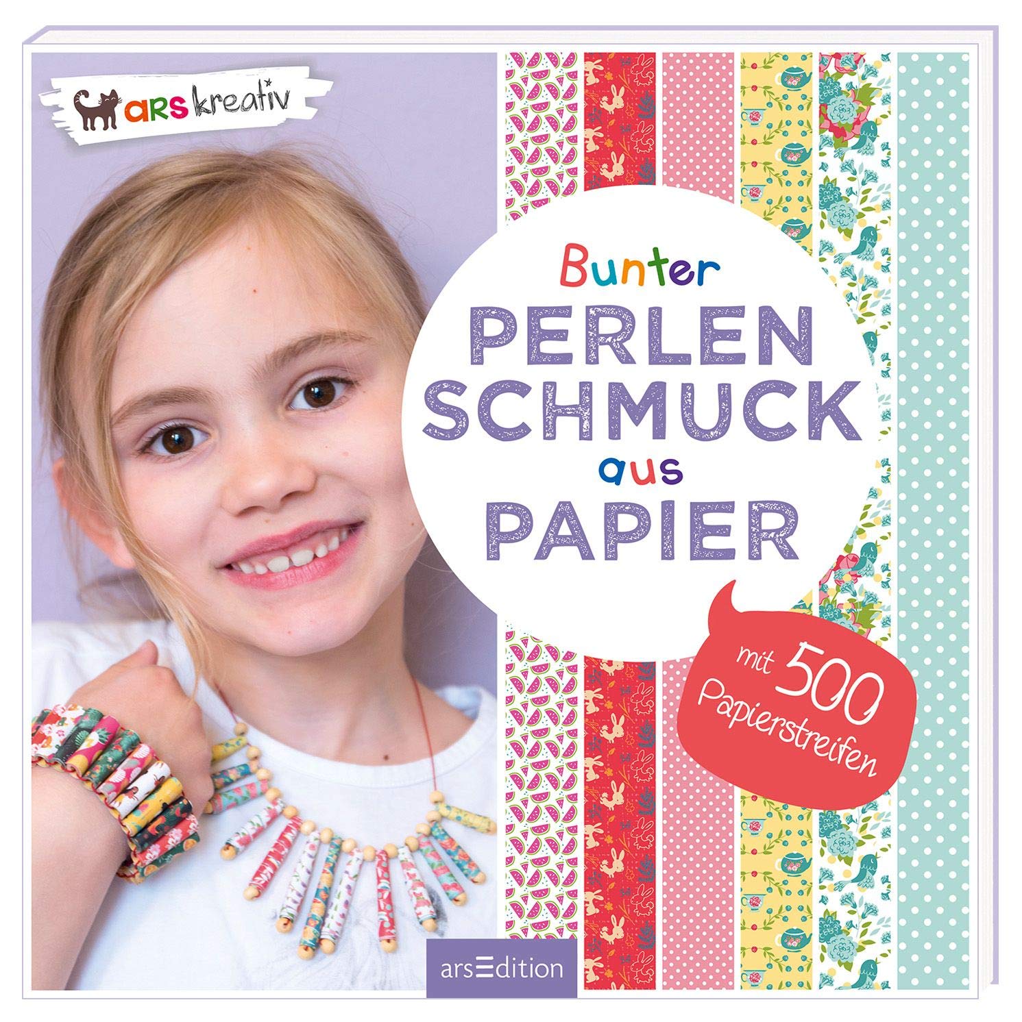 Bunter Perlenschmuck aus Papier: Mit 500 Papierstreifen Hobbies & Crafts