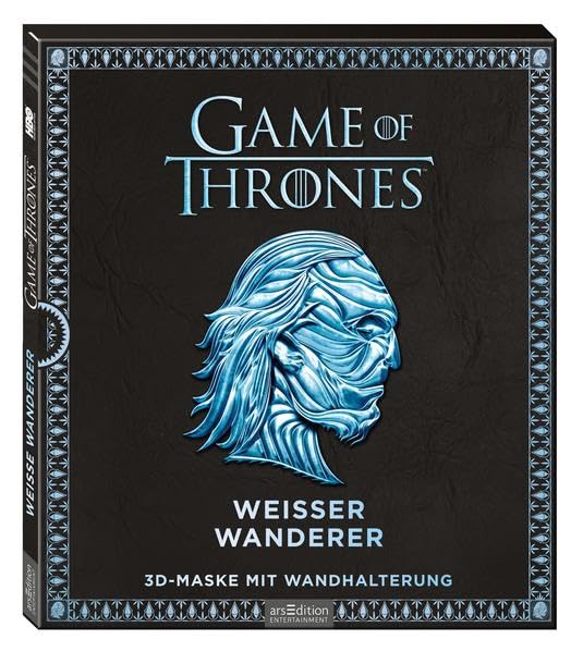 Game of Thrones - Weißer Wanderer: 3D-Maske mit Wandhalterung Film, Art & Culture