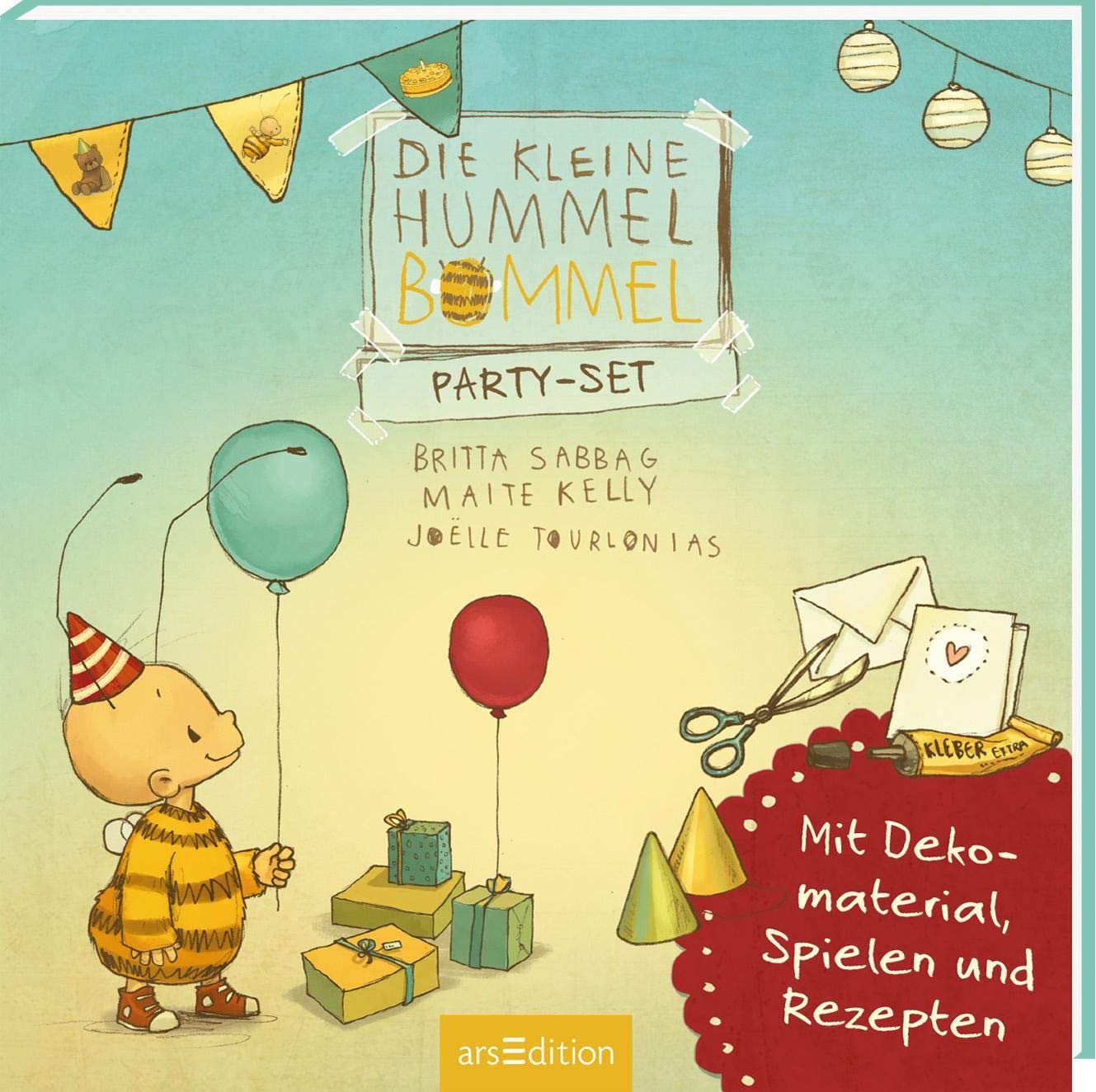 Die kleine Hummel Bommel – Party-Set: Geburtstagsparty-Set Tiptoi & Games