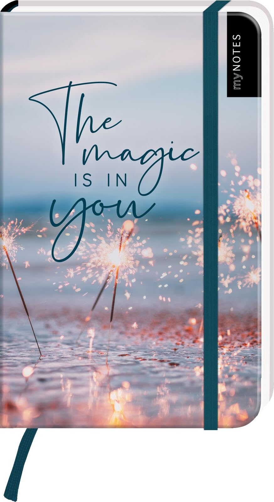 myNOTES Notizbuch A6: The magic is in you: Notebook small, blanko | Für Achtsamkeitsfans: Ideal für Notizen unterwegs General education