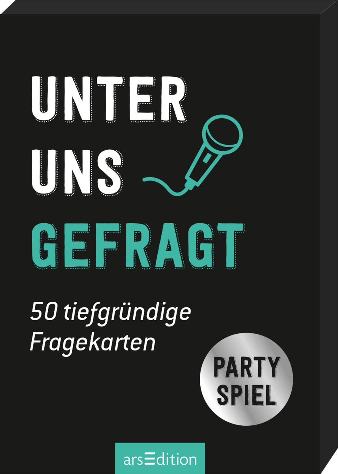 Unter uns gefragt. 50 tiefgründige Fragekarten: Partyspiel (Partyspiele) Lifestyle