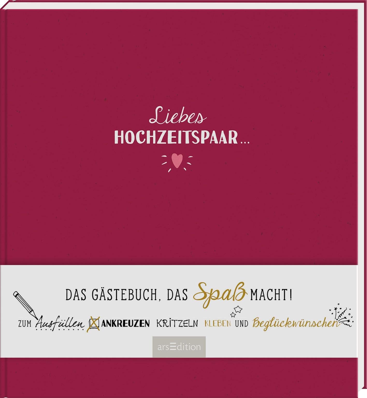 Liebes Hochzeitspaar ... Das Gästebuch, das Spaß macht Living & Furnishing