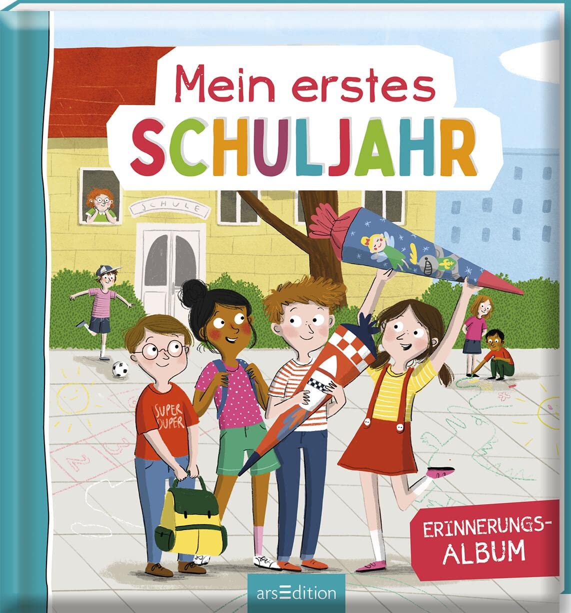 Mein erstes Schuljahr: Erinnerungsalbum | Eintragbuch Geschenk Schulanfang, Einschulung, für Kinder ab 5 Jahren Non-fiction
