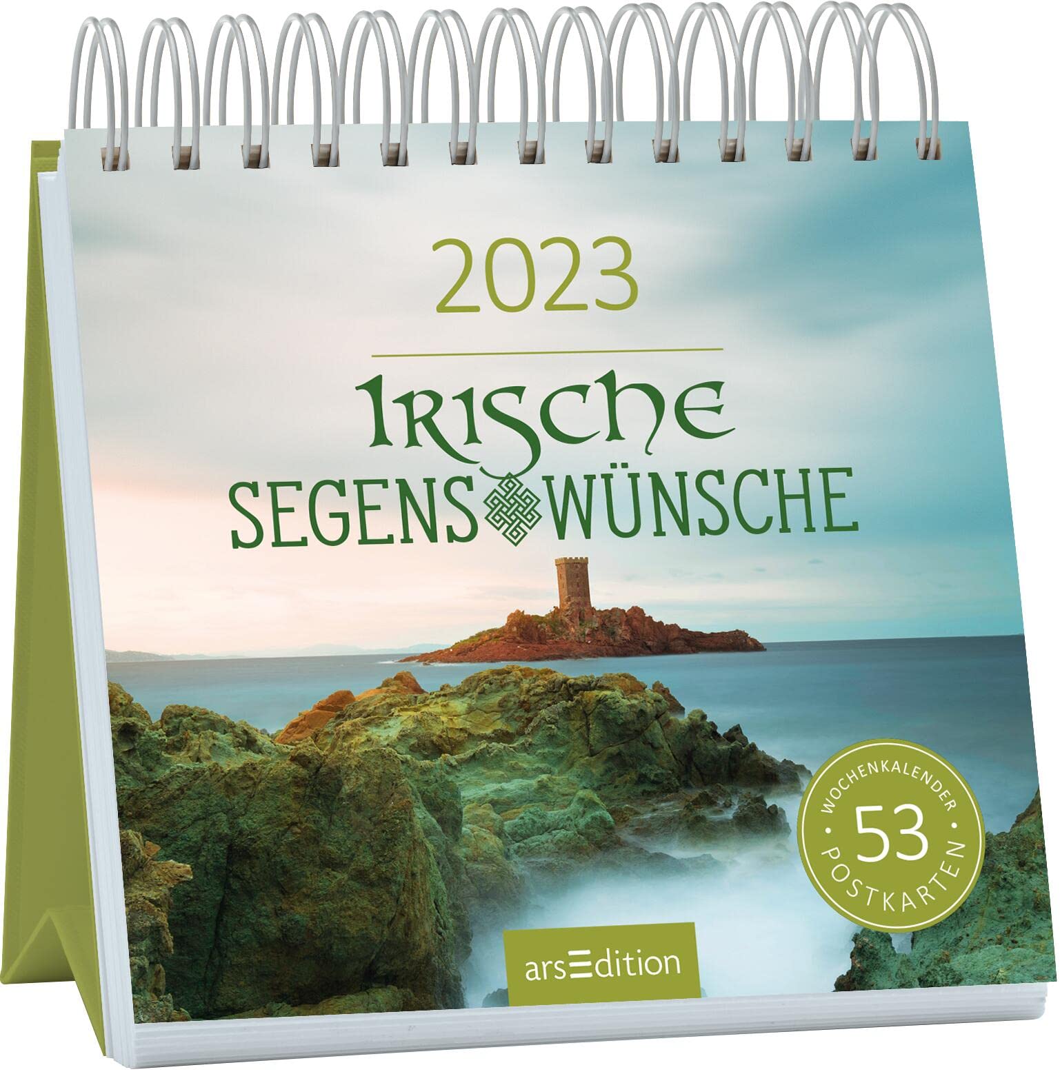 Postkartenkalender Irische Segenswünsche 2023: Wochenkalender 2023, 53 Postkarten für Irlandfans Posters