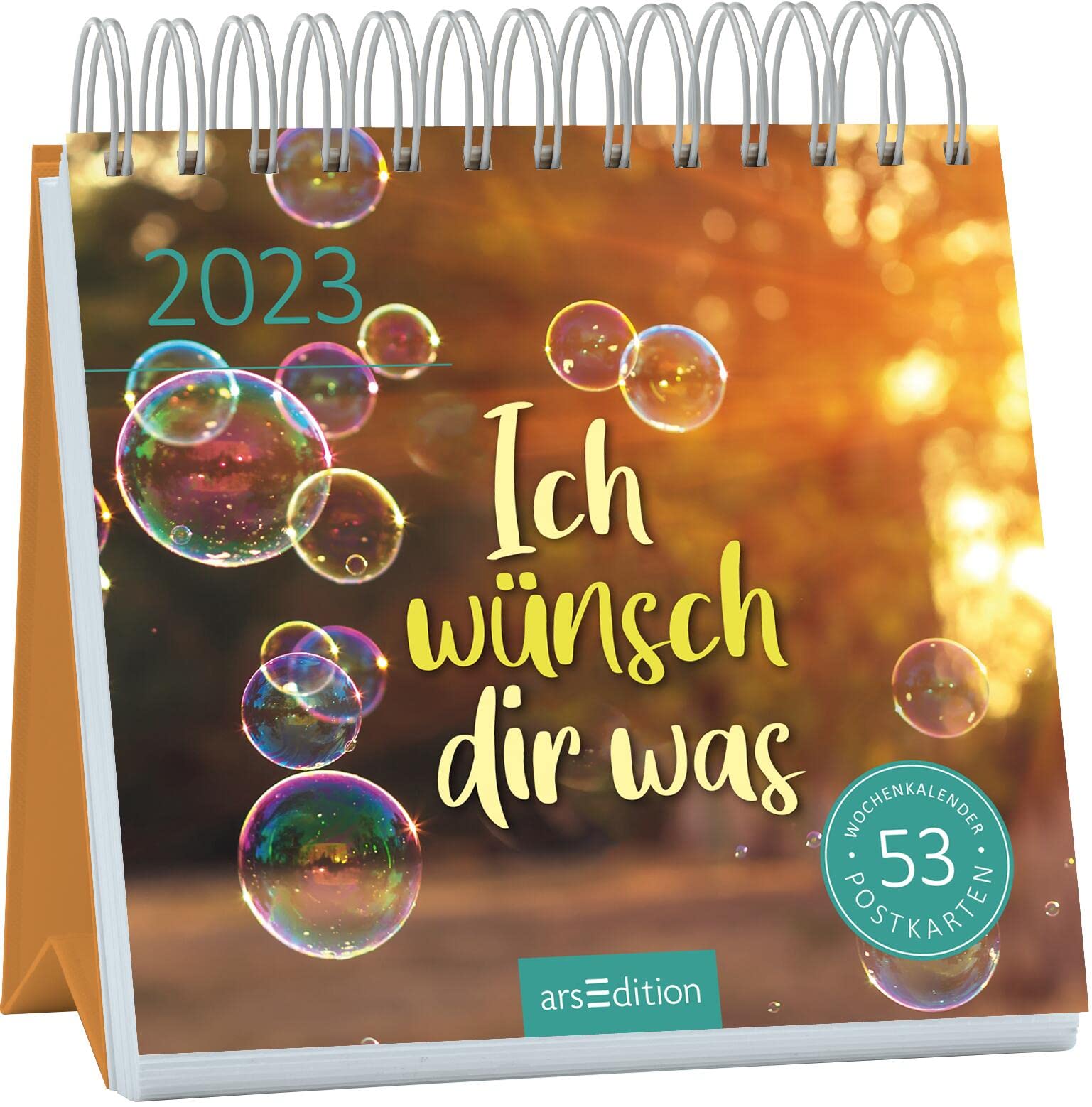 Postkartenkalender Ich wünsch dir was 2023: Wochenkalender 2023, 53 Postkarten für inspirierende Momente Lifestyle
