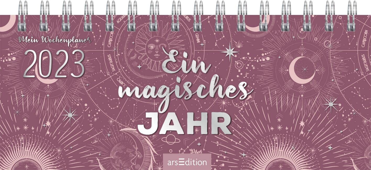 Mini-Tischkalender Ein magisches Jahr 2023: Platzsparender Terminplaner mit Wochenkalendarium für magische Momente Leisure, Home & Garden