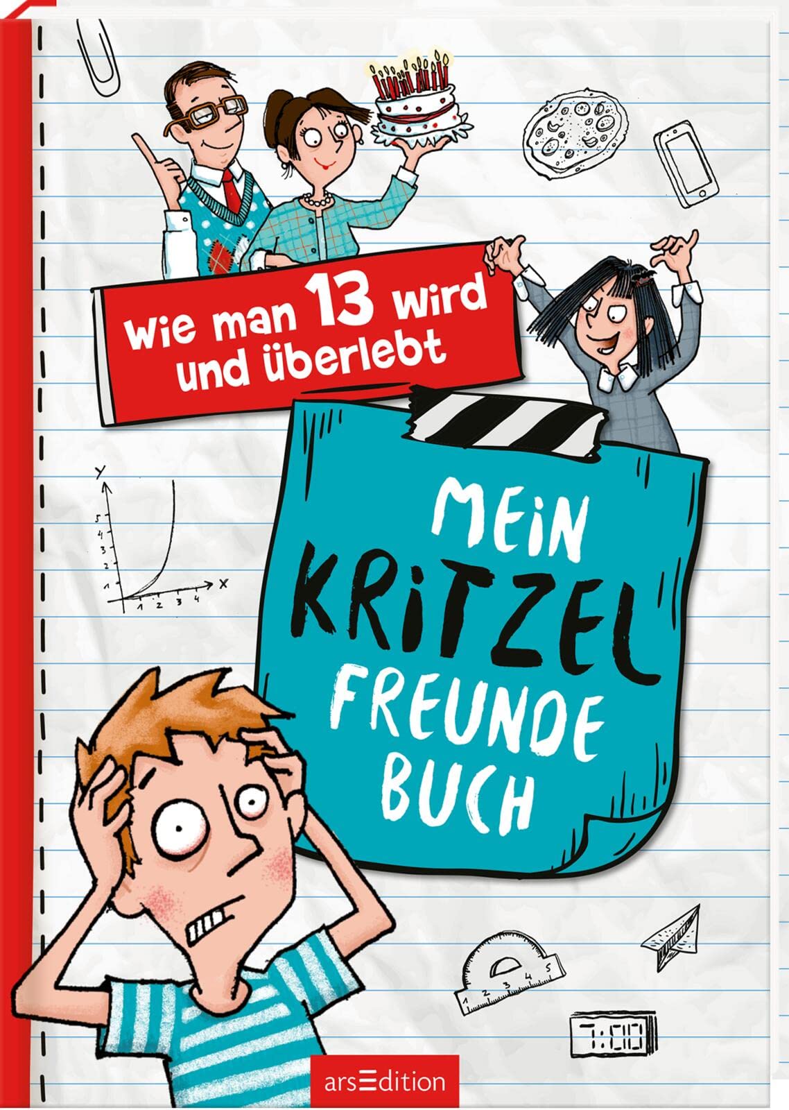 Wie man 13 wird und überlebt - Mein Kritzel-Freundebuch Non-fiction