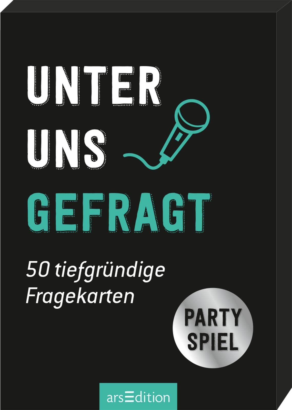 Unter uns gefragt. 50 tiefgründige Fragekarten: Partyspiel | Lustiges Frage-Antwort-Spiel für JGA, Spieleabend, Silvester oder Geburtstag Lifestyle