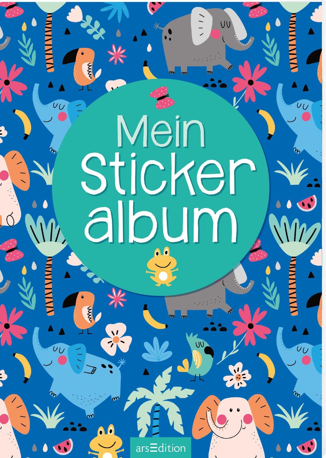 Mein Stickeralbum – Bunte Tiere: Mit beschichteten Seiten für das einfache Ablösen und Neugestalten eurer Stickersammlung Novels & Short Stories