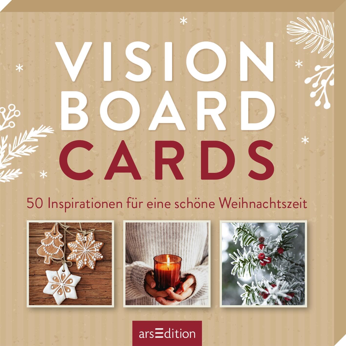 Vision Board Cards: 50 Inspirationen für eine schöne Weihnachtszeit | Inspirierende Karten, auch als weihnachtliche Deko geeignet Business, Finance & Career