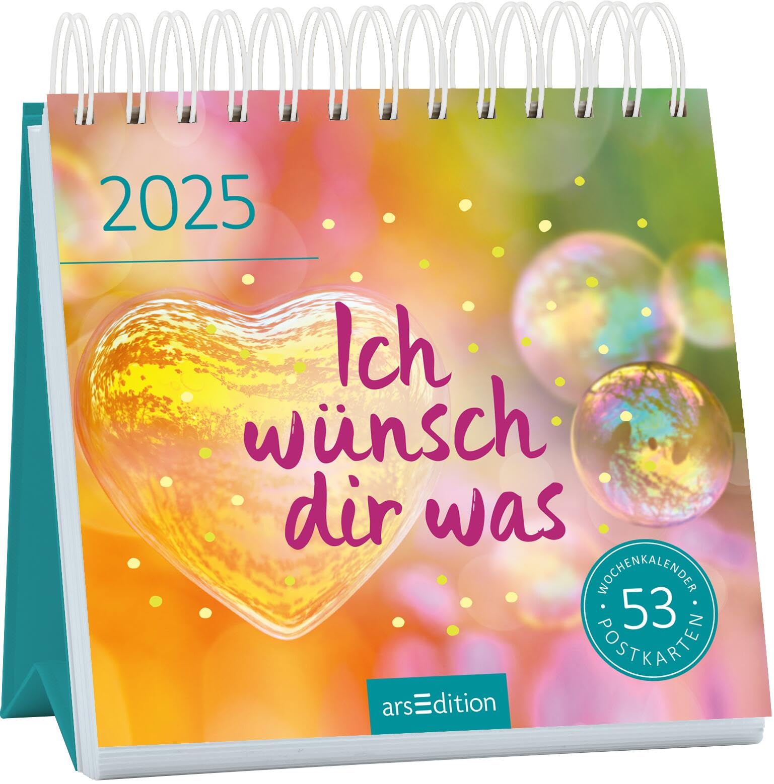 Postkartenkalender Ich wünsch dir was 2025: Wochenkalender 2025, 53 Postkarten für inspirierende Momente Calendars