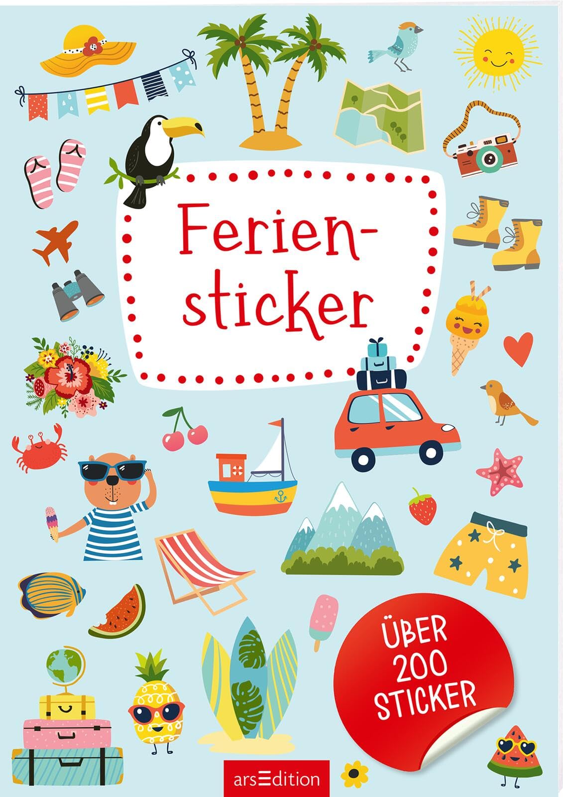 Feriensticker: Über 200 Sticker Living & Furnishing Books