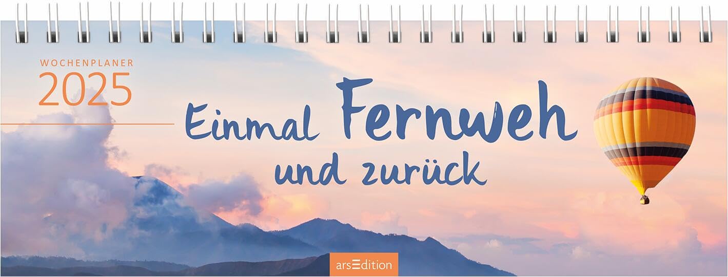 Calendrier de bureau 2025 : agenda pratique avec calendrier hebdomadaire book