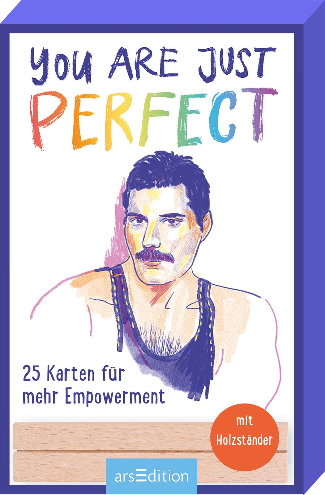 You are just perfect: 25 Karten für mehr Empowerment | 25 dekorative Karten mit wunderschönen Illustrationen zum Aufstellen und Verschicken Film, Art & Culture