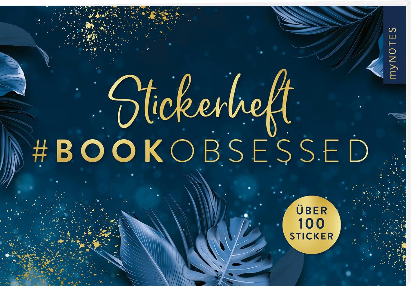 myNOTES Papeterie: Stickerheft Romance: #BOOKOBSESSED | Über 100 Sticker, perfekt für (Dark) Romance Fans Contemporary literature