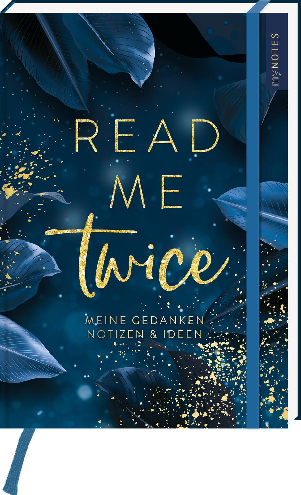 myNOTES Papeterie: Notizbuch A5 Romance: READ ME TWICE | Blankbook medium (A5), gepunktet, für Notizen, Pläne, Ideen Contemporary literature