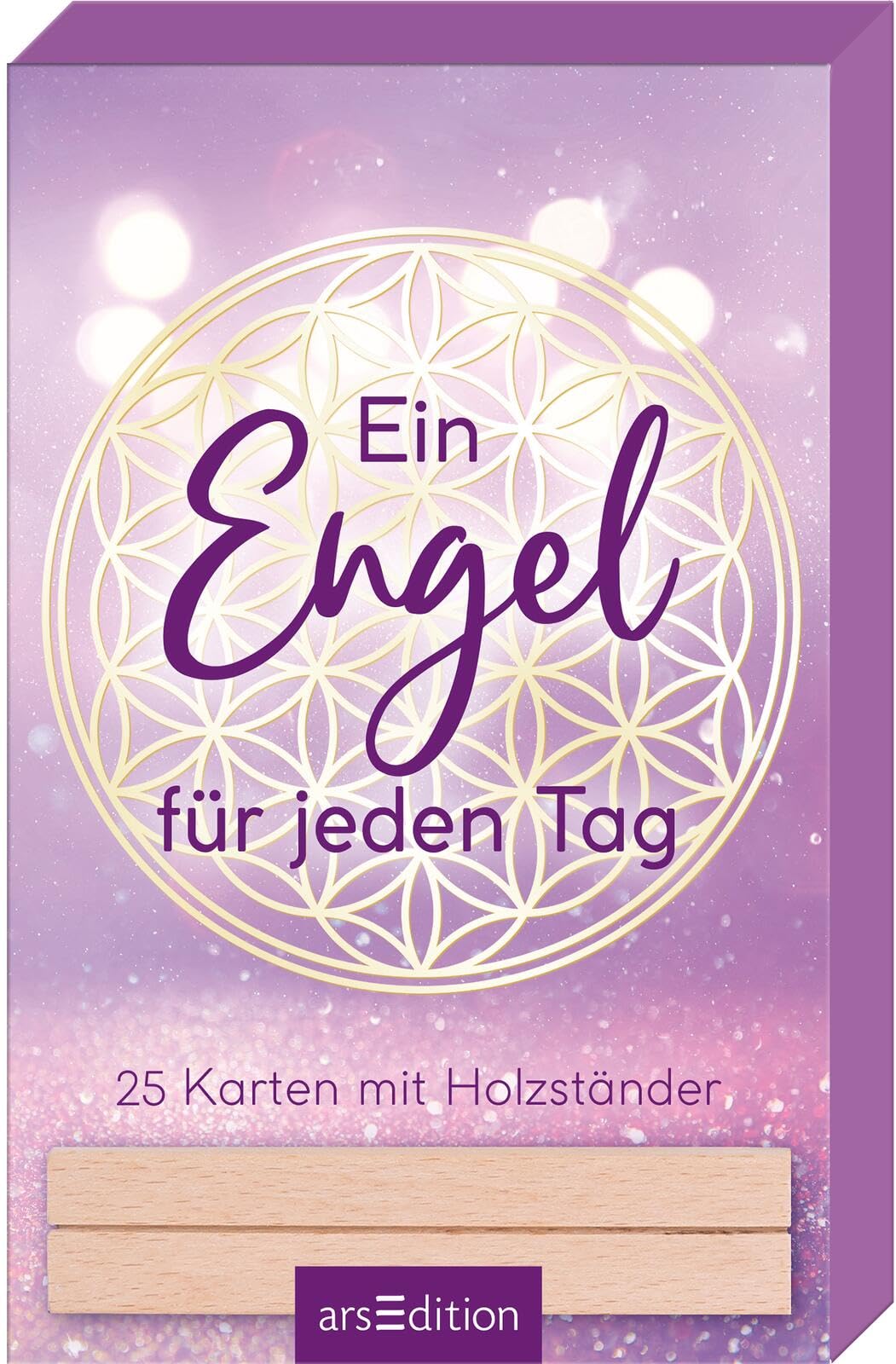 Ein Engel für jeden Tag: 25 Karten mit Holzständer | Inspirierende Gedanken für Engelfans Lifestyle