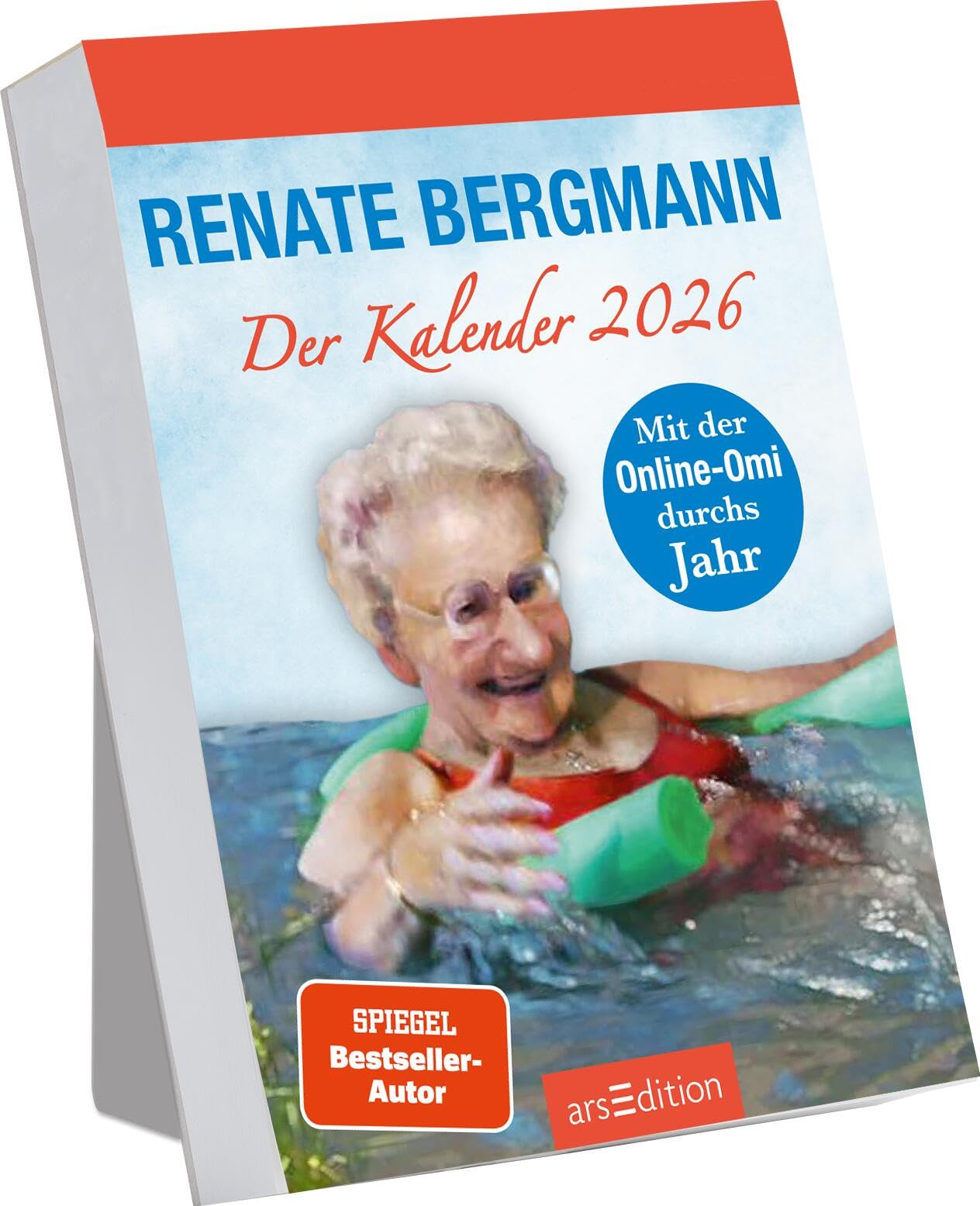 Abreißkalender Renate Bergmann – Der Kalender 2026: Lustiger Tageskalender der Twitter-Oma für 2026, zum Aufstellen Humour & Satire