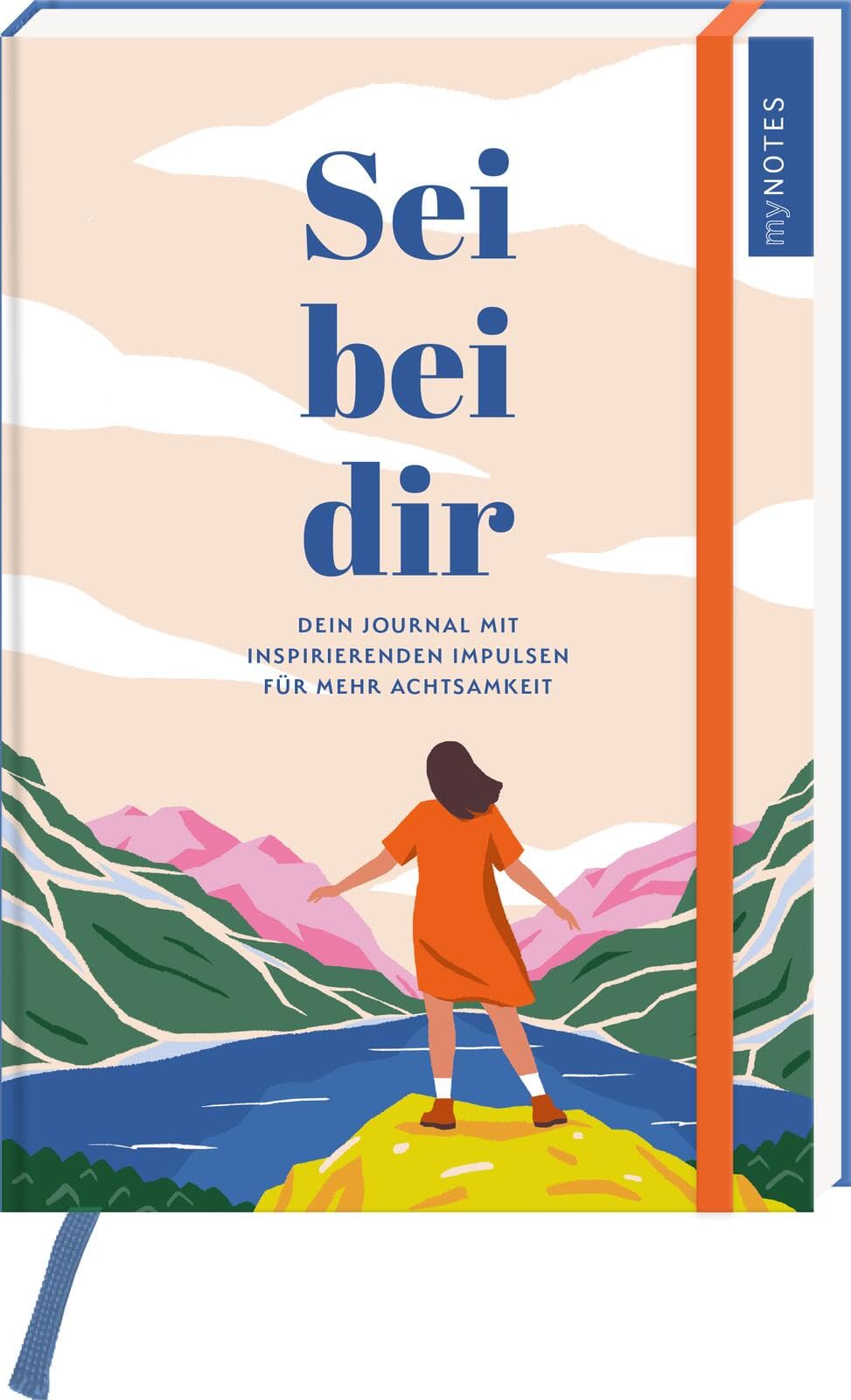 myNOTES Papeterie: Notizbuch A5 Sei bei dir: Dein Journal mit inspirierenden Impulsen für mehr Achtsamkeit | Illustriertes Notizbuch Medium, gepunktet, für Notizen, Gedanken, Gefühle Business, Finance & Career