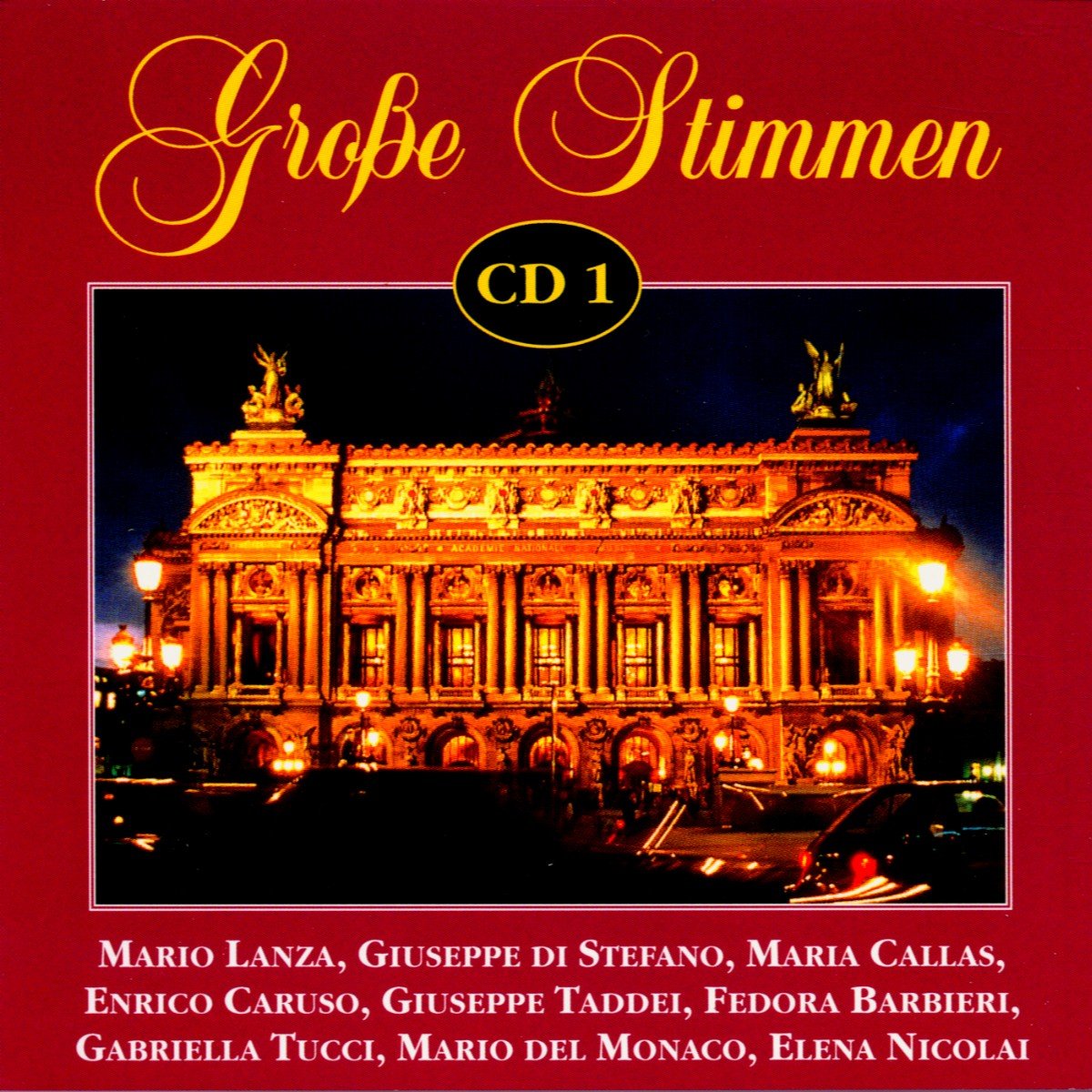 Product Image: Grosse Stimmen CD 1