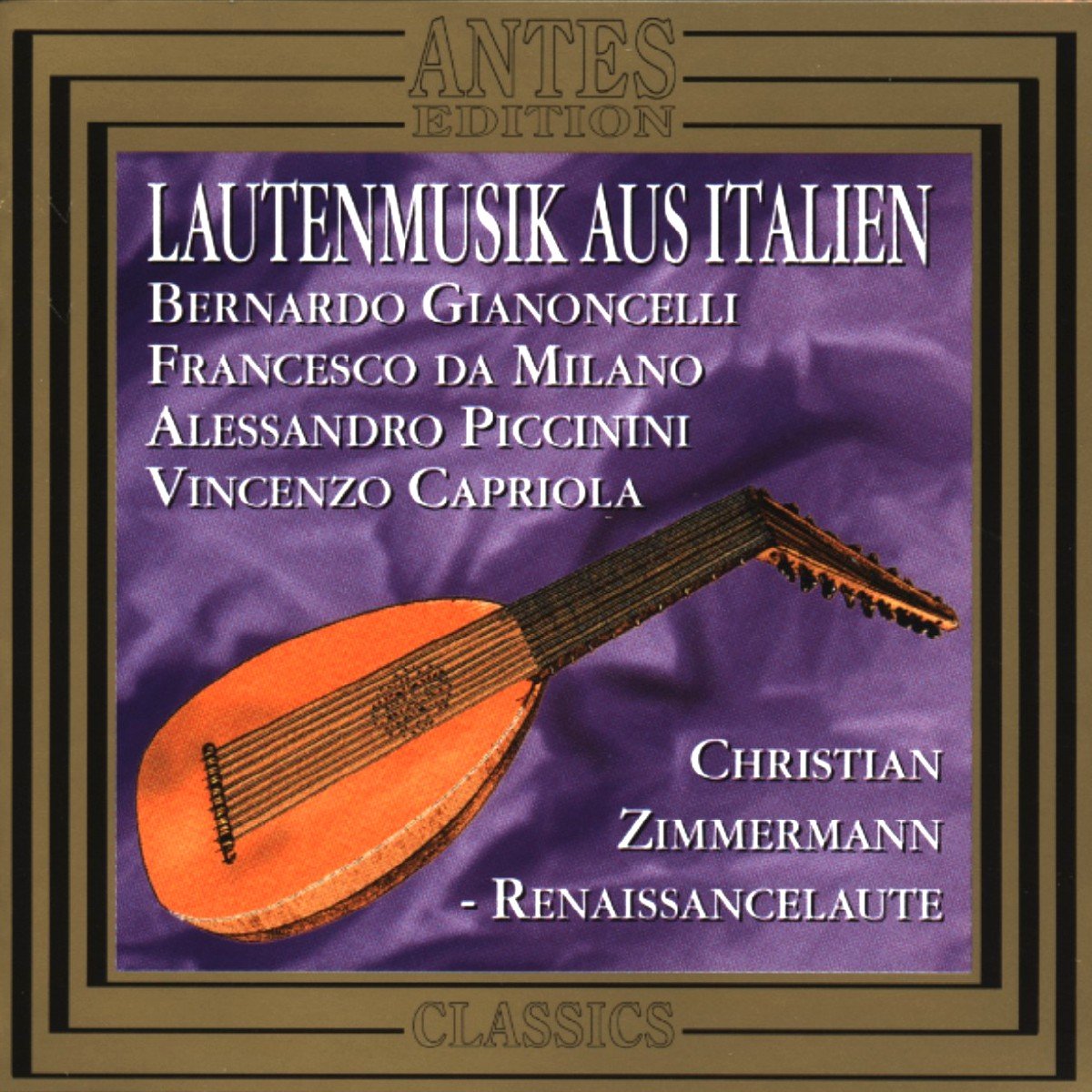 Lautenmusik Aus Italien Classical
