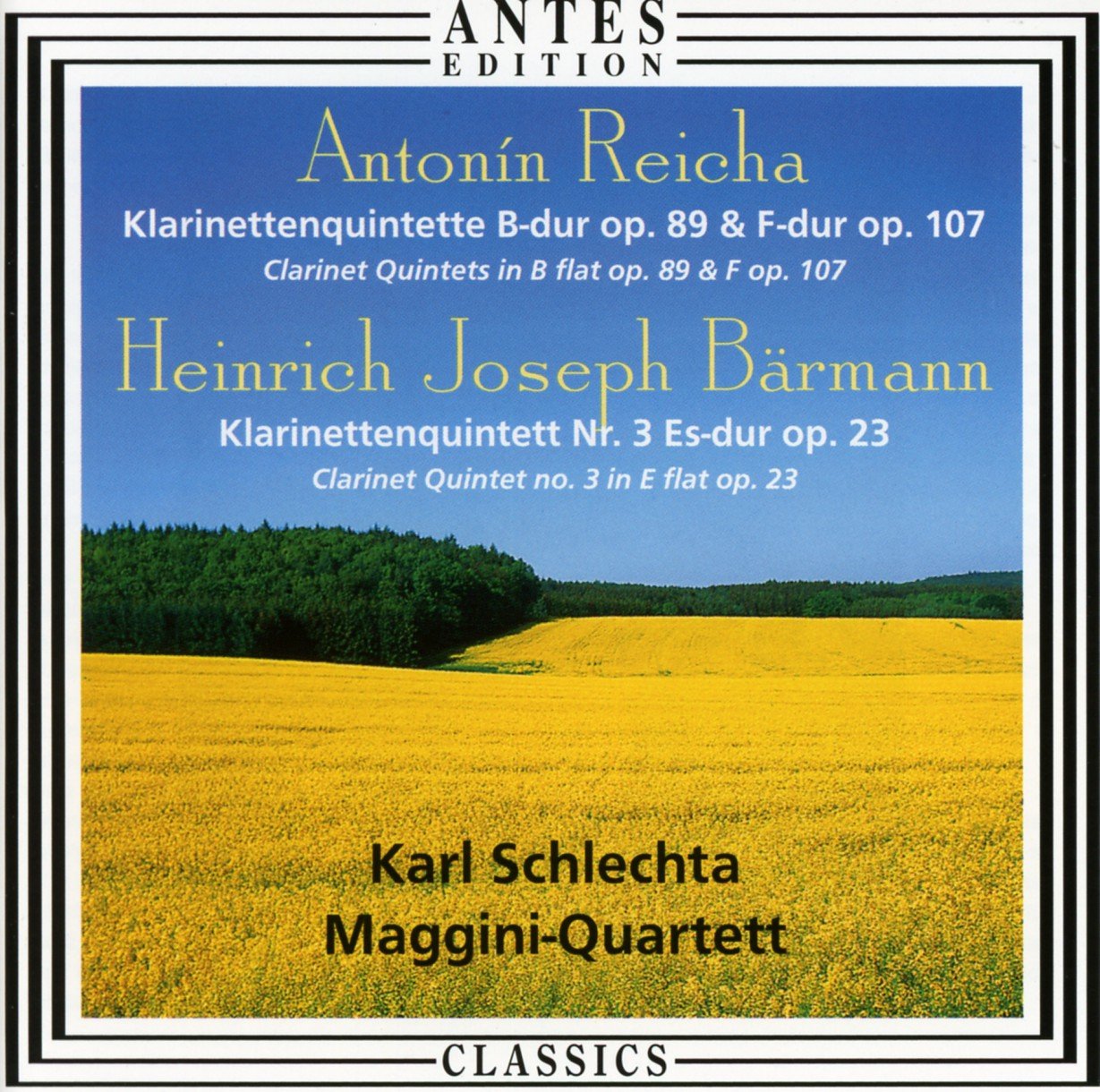 Klarinettenquintette Classical