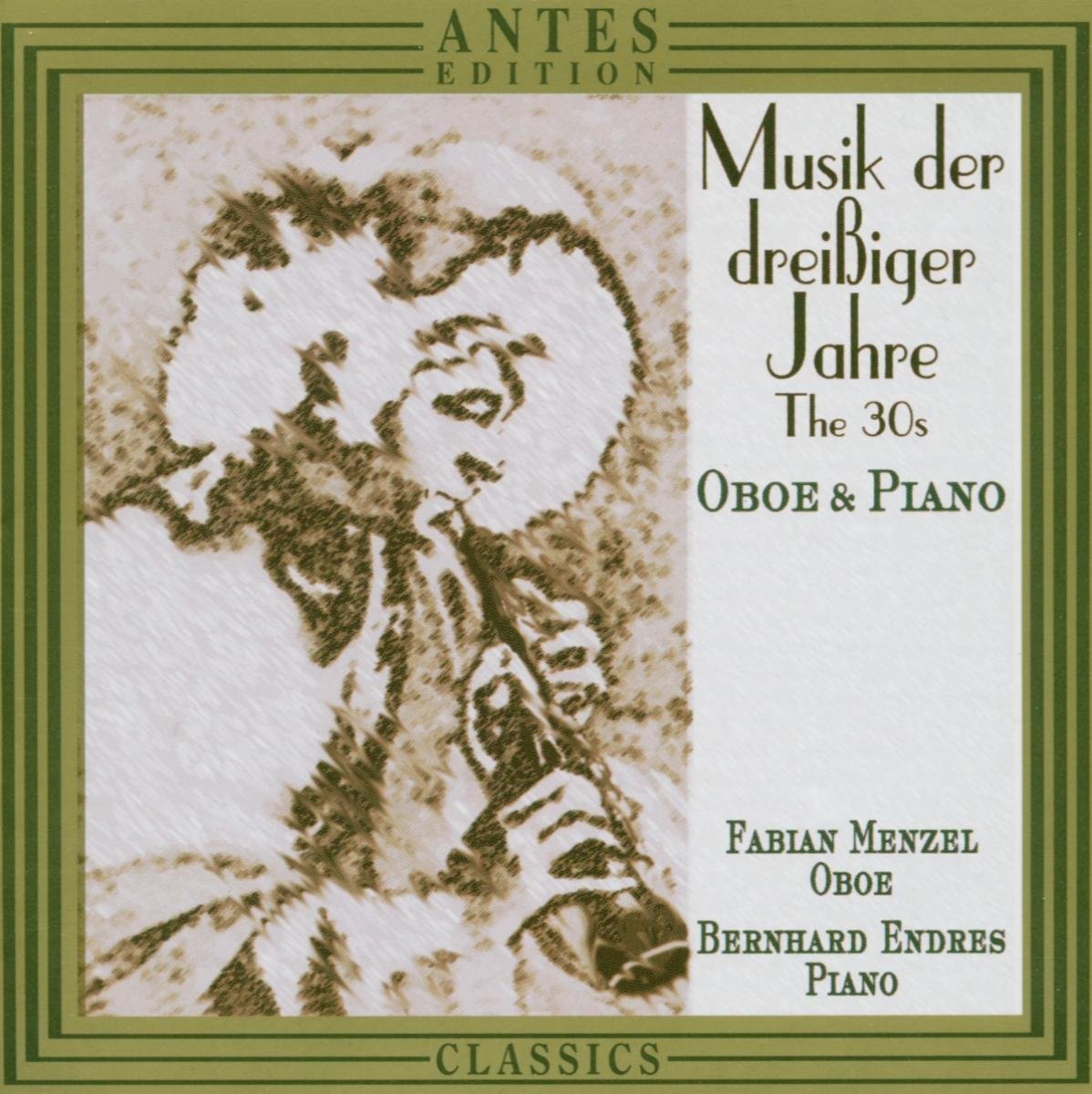 Musik Der 30er Jahre Oboe/Klavier Classical