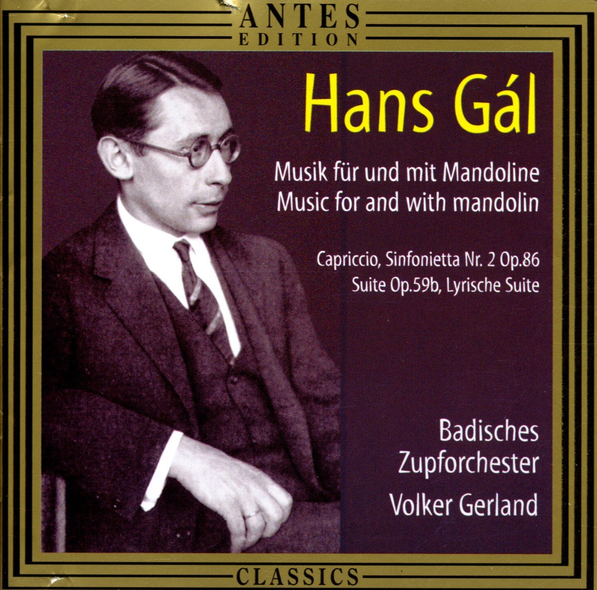 Musik Für Und Mit Mandoline cd