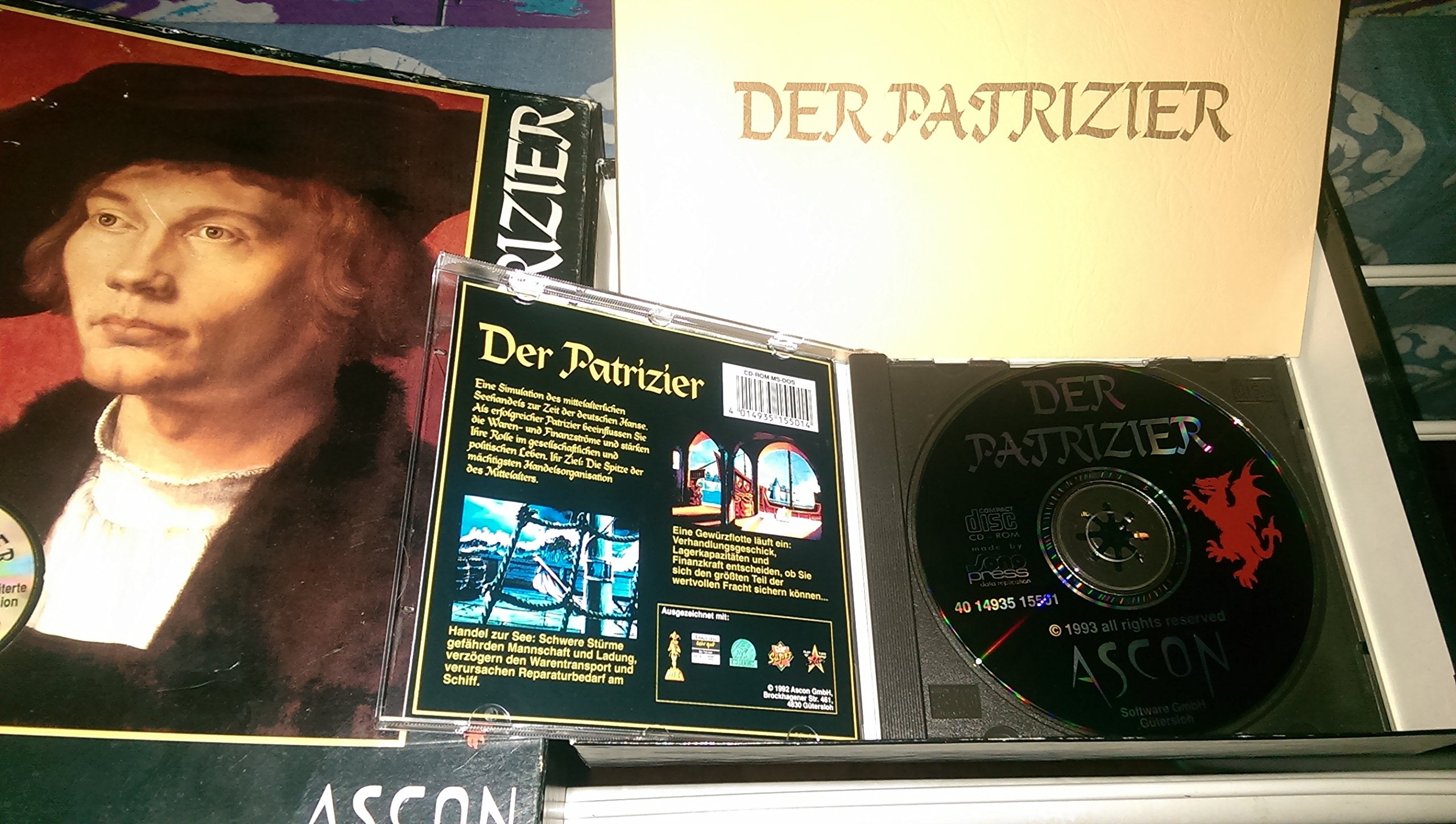 Product Image: Ascon: Der Patrizier - komplette Box - Wirtschaftssimulation