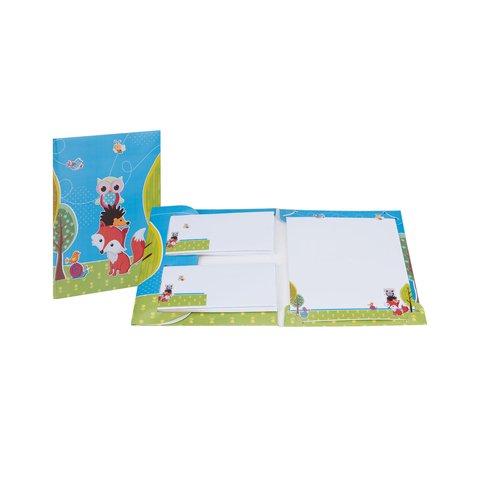 ROESSLER PAPIER Briefpapierpack 1010 Waldtiere 4014970049040 Books