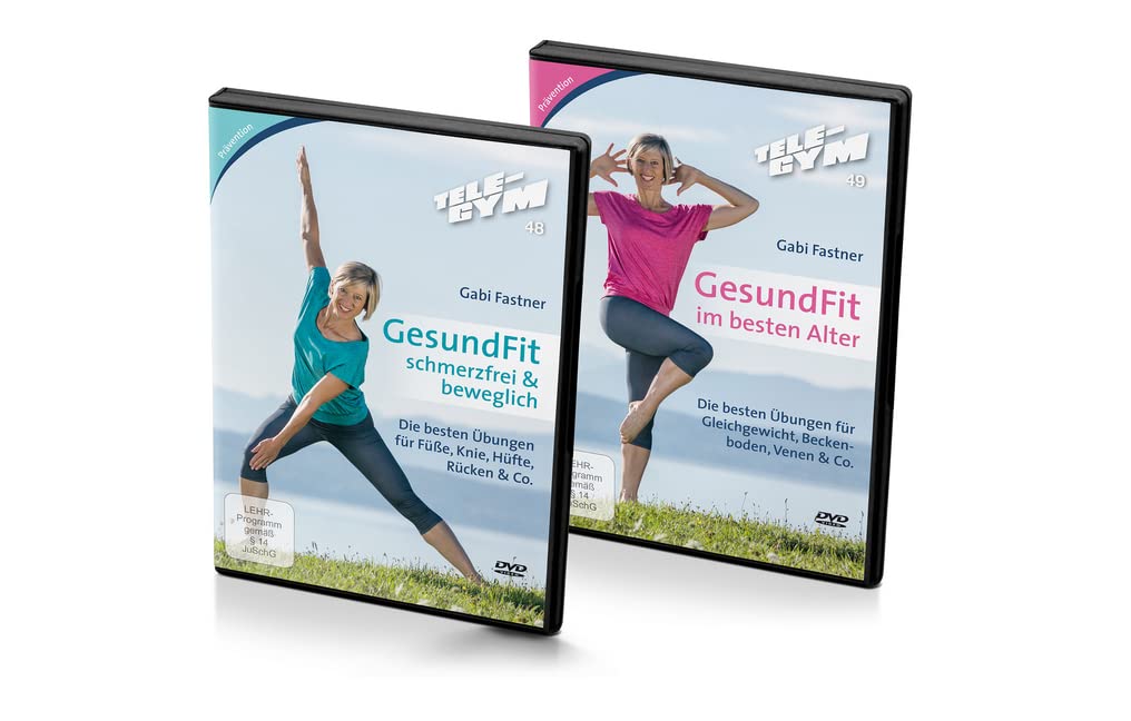 TELE-GYM GesundFit mit Gabi Fastner 2er DVD-Set Films