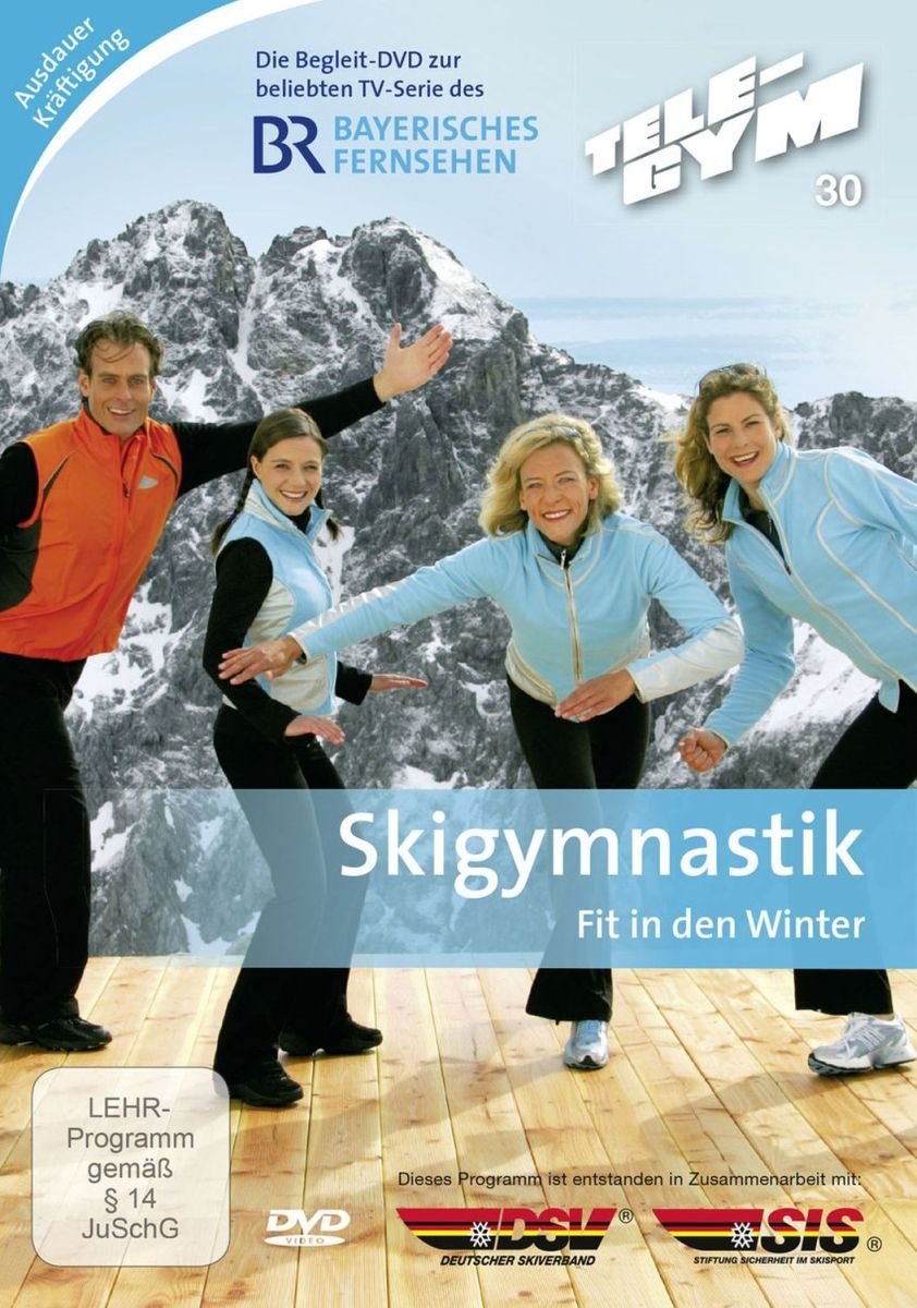 Skigymnastik-Fit in den Winter Films