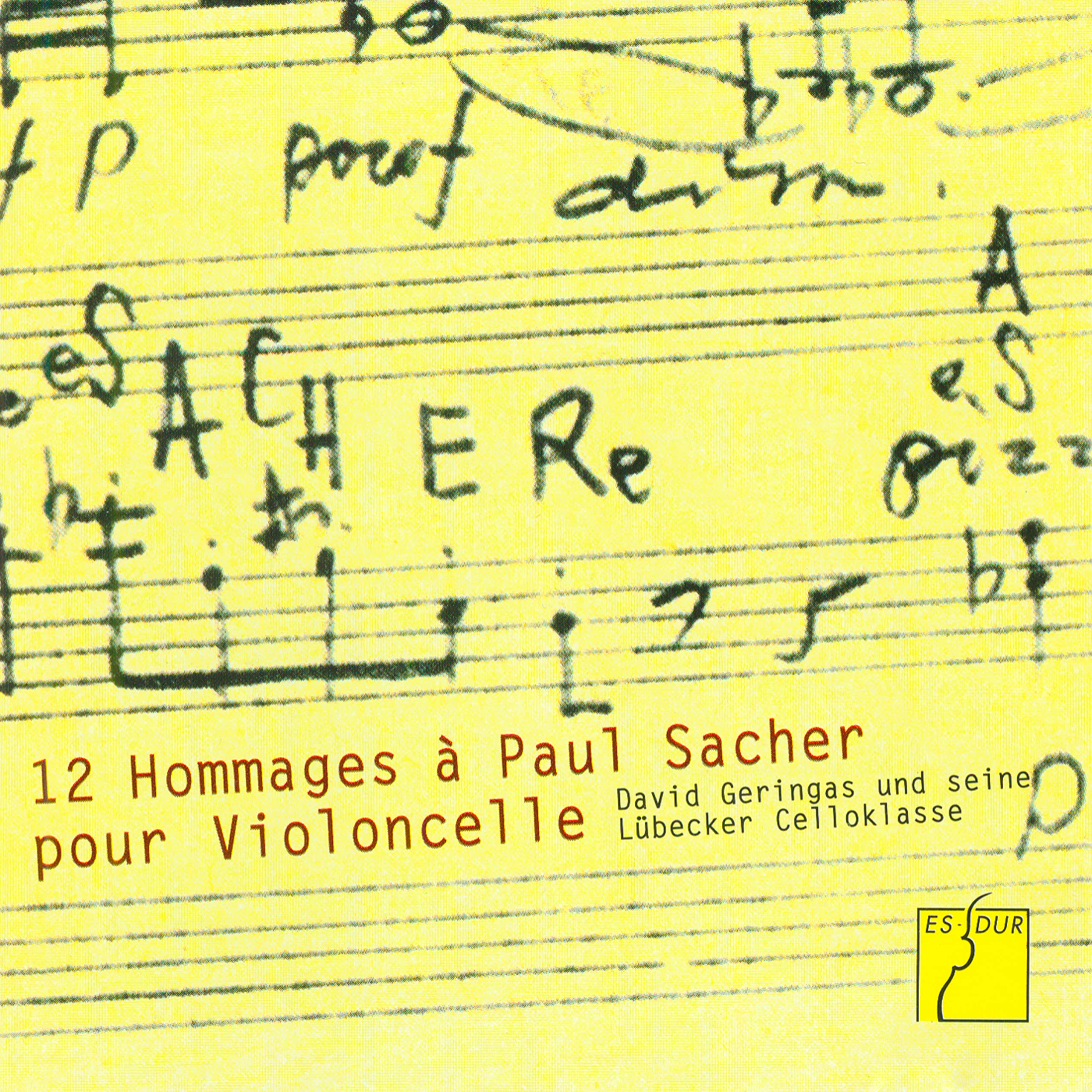 12 Hommages a Paul Sacher für Cello Classical