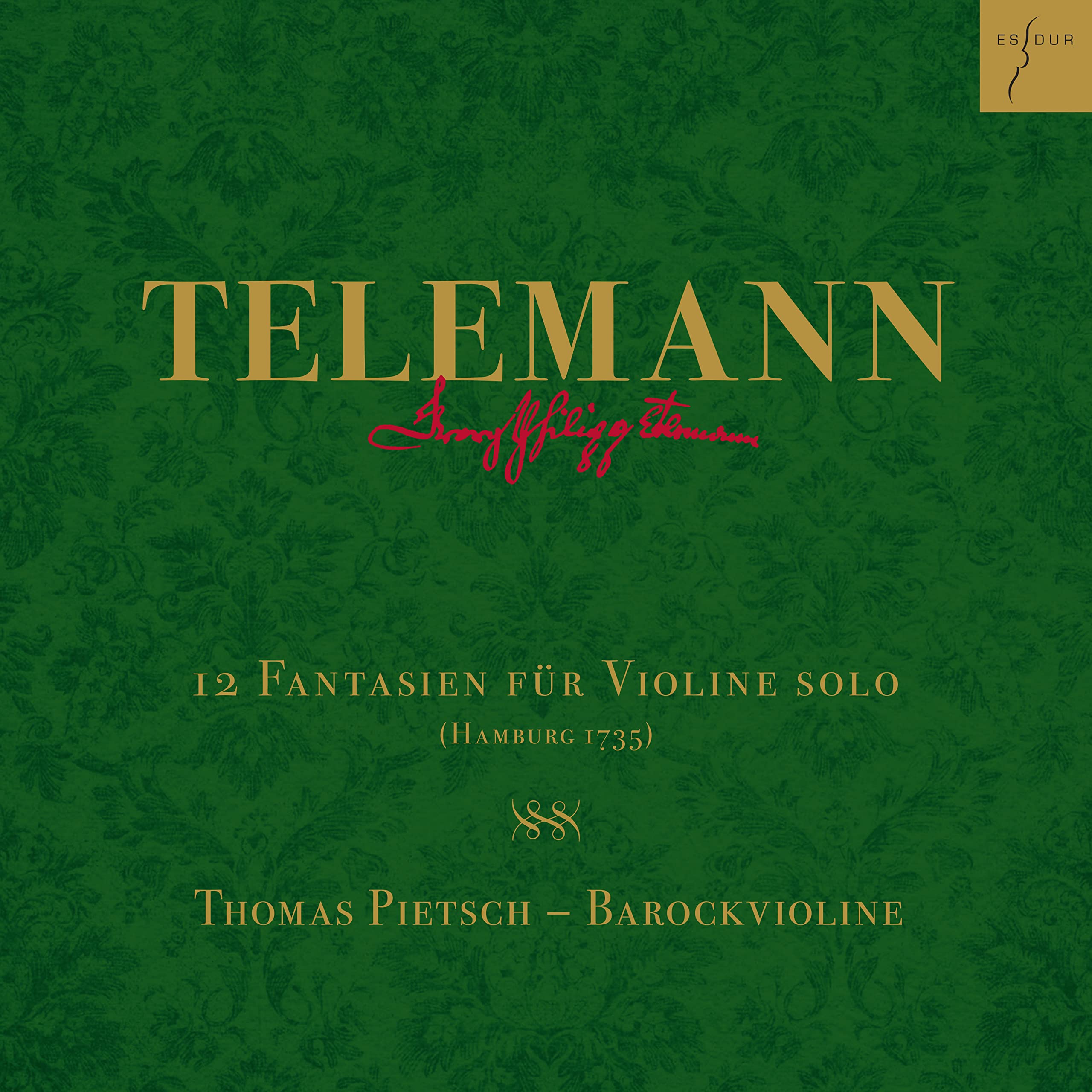 12 Fantasien Für Violine Solo Twv 40:14-25 Classical