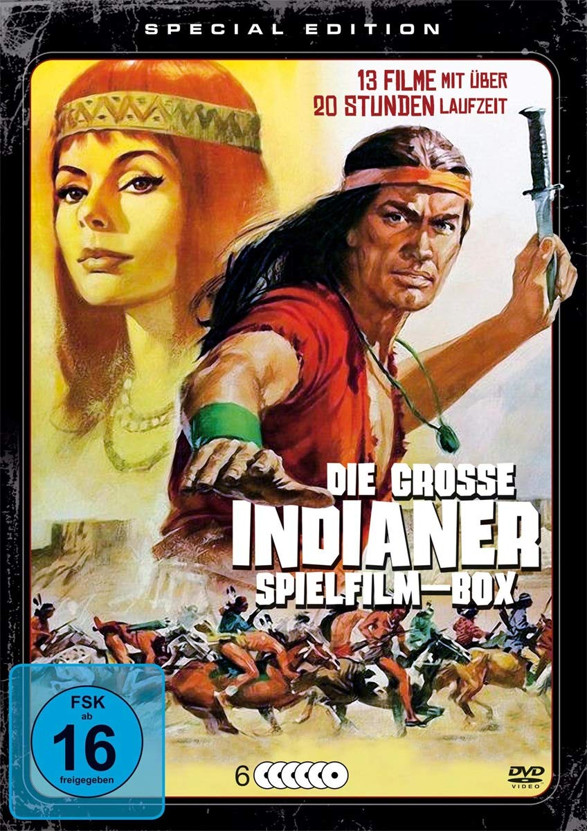 Die groáe Indianer Spielfilm-Box Films
