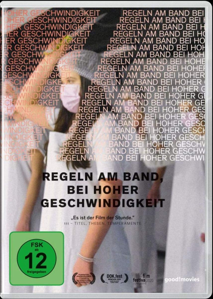 Regeln am Band, bei hoher Geschwindigkeit Films