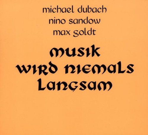 Musik Wird Niemals Langsam Pop