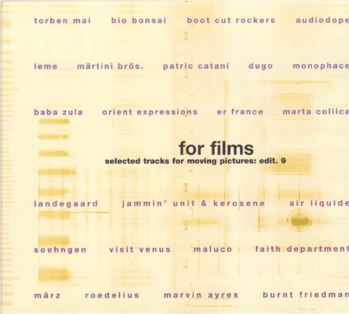 For Films - Selected Tracks For Moving Pictures: Edit. 9 (exklusiv bei Amazon.de) Pop