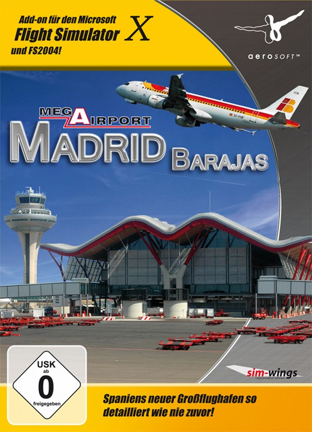 Product Image: Flight Simulator X - Mega Airport Madrid