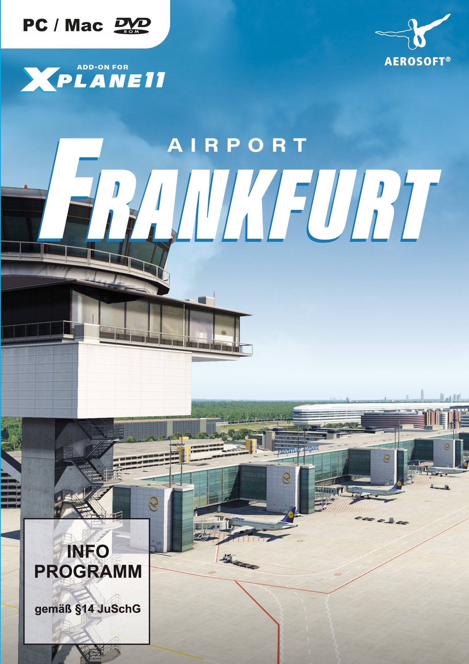XPlane 11 AddOn Airport Frankfurt game