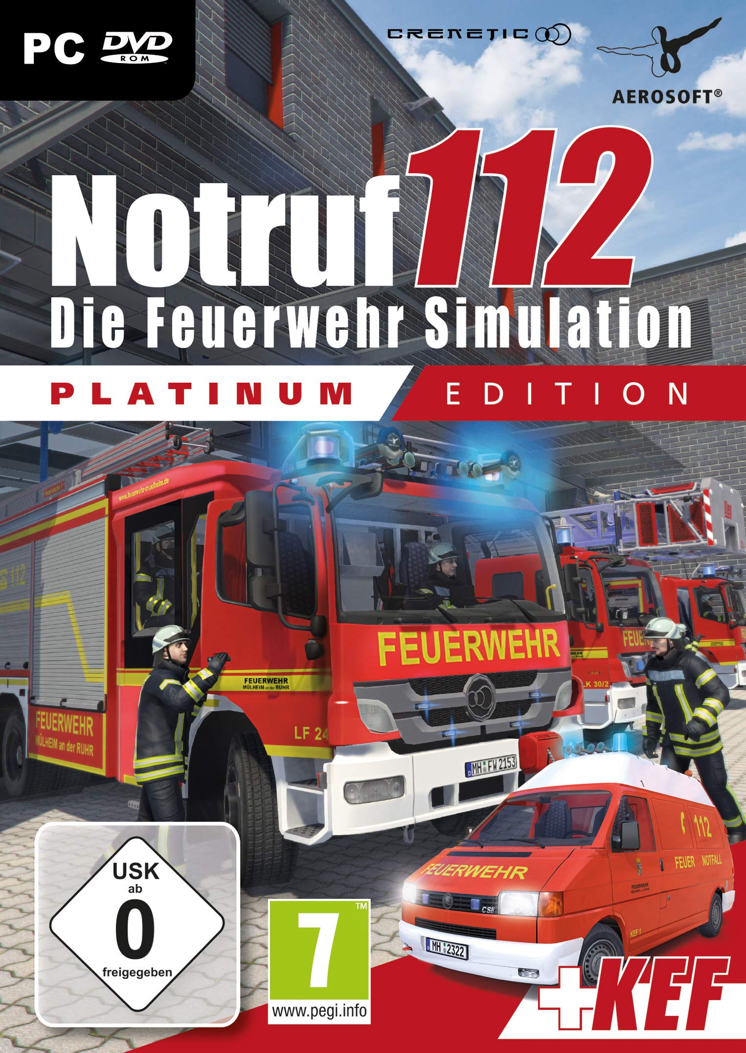 Die Feuerwehr Simulation Notruf 112 - Platinum Edition PC
