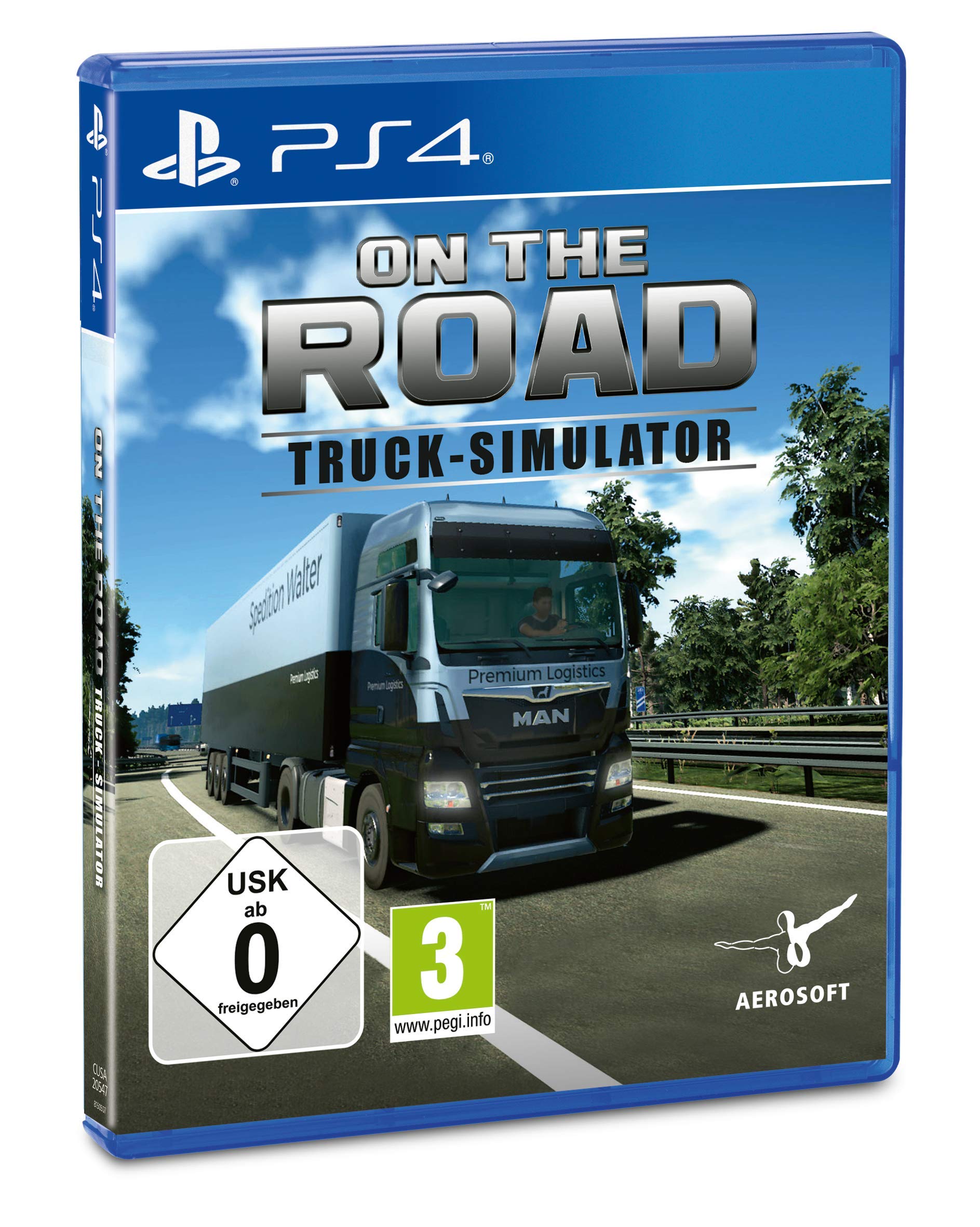 Truck Simulator - On the Road Truck (PlayStation PS4) PlayStation 4