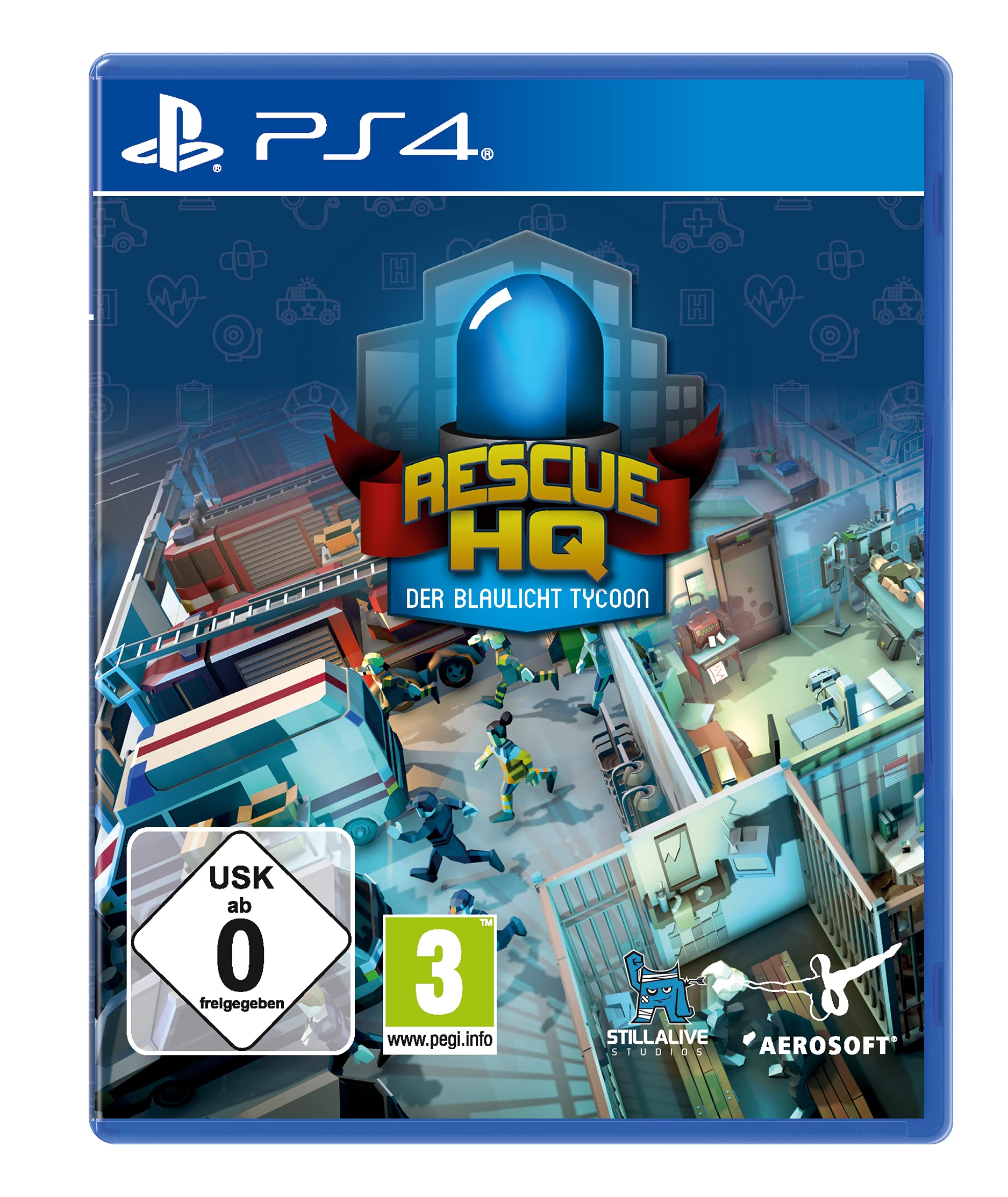 Der Blaulicht Tycoon - Rescue HQ (PlayStation PS4) PlayStation 4