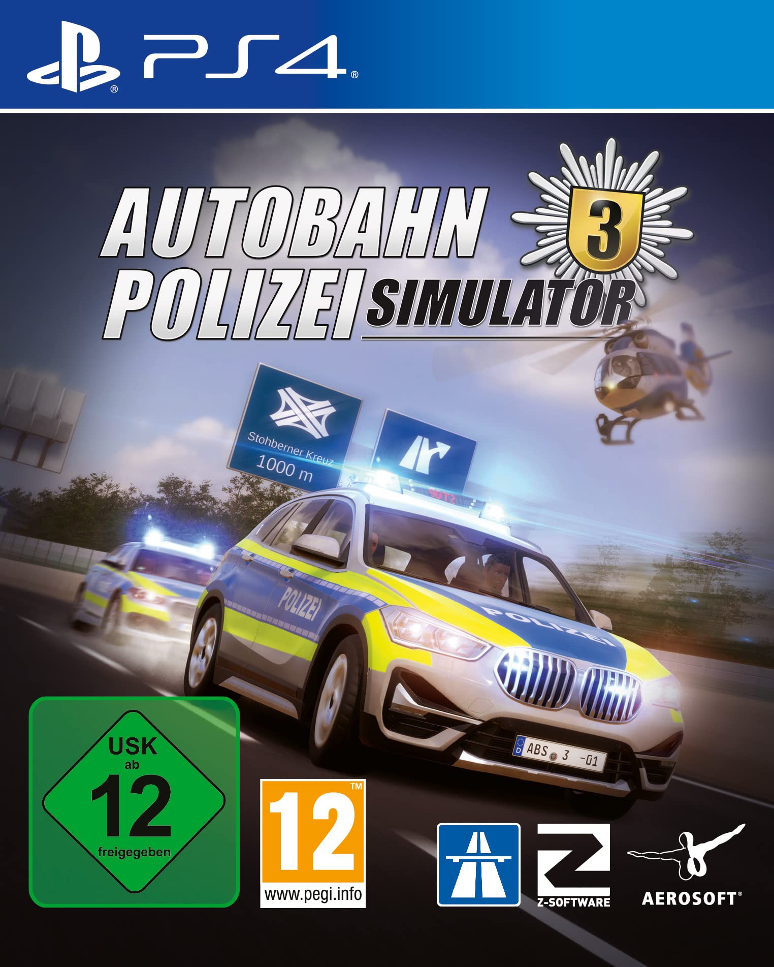 Product Image: Autobahn-Polizei Simulator 3 (PlayStation PS4)