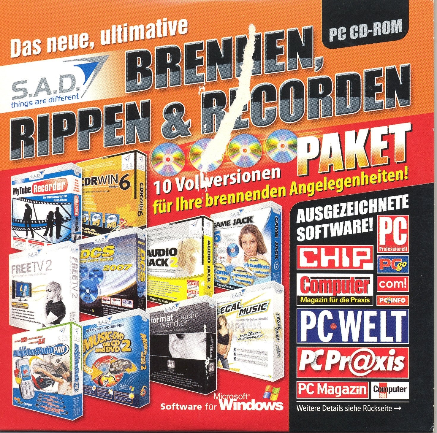 Brennen, Rippen und Recorden Books