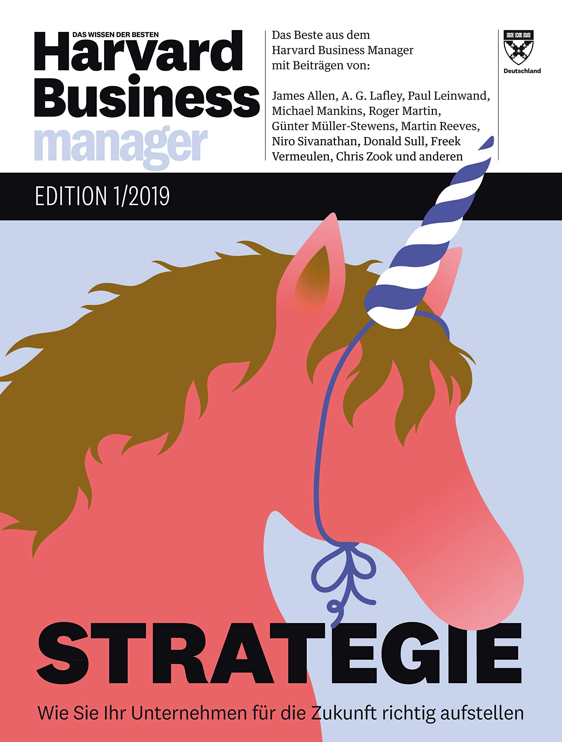Harvard Business Manager Edition 1/2019: Strategie book