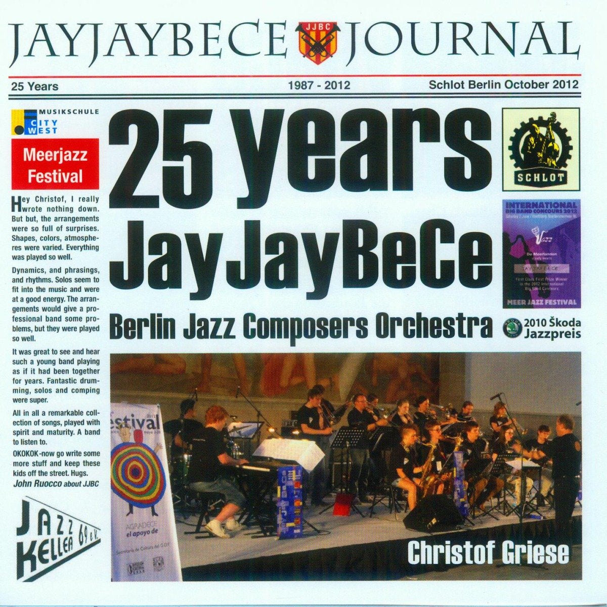25 Jahre JayJayBeCe 1987-2012 Books