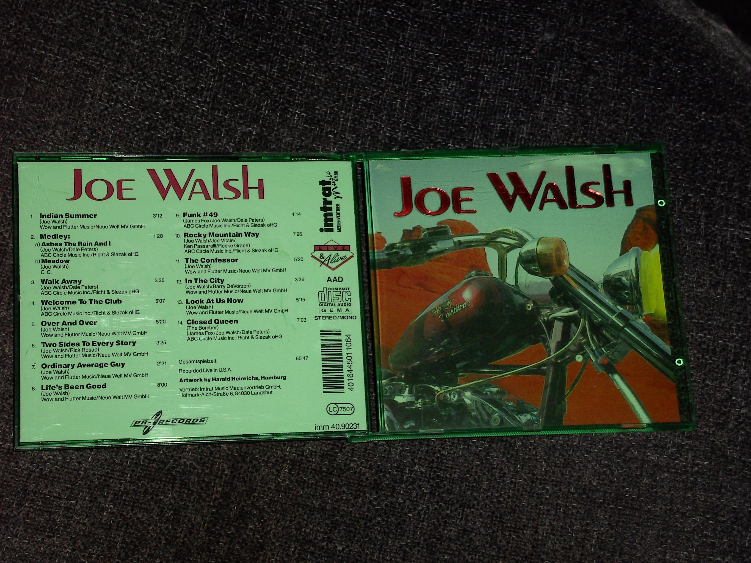 Joe Walsh - Live & Alive Music